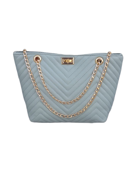 PU Leather bag for ladies with high quality golden chain